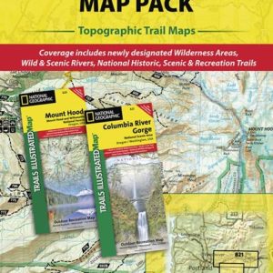 Mount Hood, Columbia River Gorge [Map Pack Bundle] (National Geographic Trails Illustrated Map)