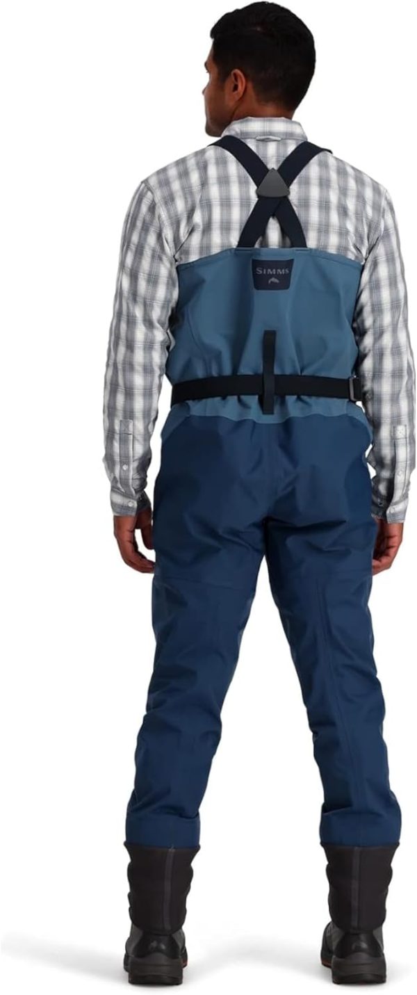 Simms Men's Freestone Stockingfoot Chest-High Fishing Waders - Durable, Breathable, Performance-Driven Waterproof Waders, Midnight (X-Large 12-13 Foot) - Image 5
